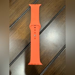 Orange Apple Watch Sport Band